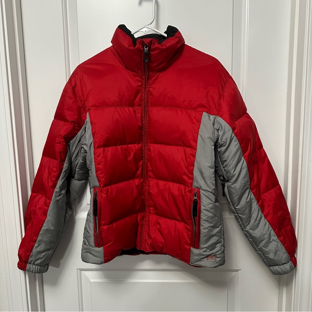 Burton ski snow winter jacket snowboard small red